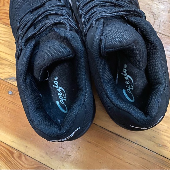 Capezio Womens Lace Up Rock It DS24 Low Top Dance Sneakers Black Size 8 - Picture 7 of 11